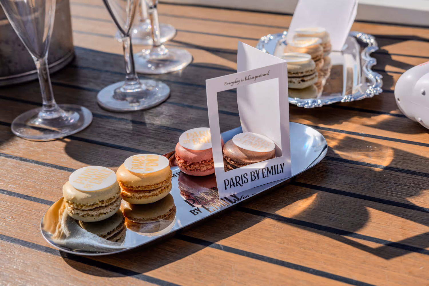 Seine Cruise Macarons Polaroid